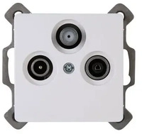 Kopp Antennensteckdose UP TV/RF/SAT PARIS arkt.