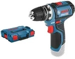 Bosch Akku-Bohrschrauber GSR 12V-15 FC, Solo Version, Bohrfutteraufsatz, L-BOXX