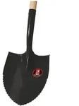 Idealspaten Spatenschaufel schwarz klein Wellenschl m. Stiel