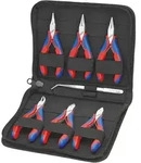 Knipex Elektronikzangen-Set, mit Werkzeugen f&uuml;r Arbeiten an elektronischen