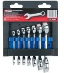 KS Tools CHROMEplus Ringmaulschl&uuml;ssel-Satz, kurz, 7-tlg