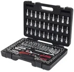 KS Tools 1/4+3/8 CHROMEplus Steckschl&uuml;ssel-Satz, 99-tlg