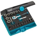Hazet Steckschl&uuml;ssel Satz 1/4 (6,3 mm) Vierkant hohl, 1/4 (6,3 mm) Sechskant massiv,