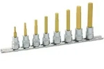 Hazet Steckschl&uuml;sseleinsatz Satz 8801/8H, 3/8 (10 mm) Vierkant hohl, Innen...