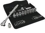 Wera 8100 SC 8 Zyklop Metal-Knarrensatz, Umschalthebel, 1/2-Antrieb, metrisch,