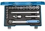 Gedore Steckschl&uuml;ssel-Satz 1/2, 19-tlg., 6-kant, 8-24 mm