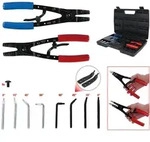 KS Tools Sicherungszangen-Satz mit Ratschenfunktion, 20-tlg