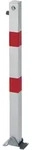 ALBERTS Absperrpfosten KLAPPY 70x70 mm Dreik. Aufschr.
