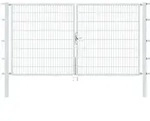 ALBERTS Doppeltor Flexo, feuerverzinkt, lichte BxH3000x1600, PF80x80/2300mm