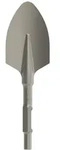 Bosch Spatmei&szlig;el mit 30-mm-Sechskantaufnahme, abgerundet, 400 x 135 mm