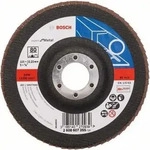 Bosch F&auml;cherschleifscheibe X551, Expert for Metal, gerade, 125 mm, 80, Glasgewebe
