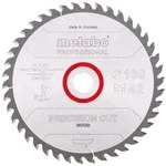Metabo S&auml;geblatt precision cut wood - professional 160x2,2/1,4x20, Z42, Spanwinkel