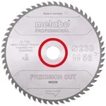 Metabo S&auml;geblatt precision cut wood - professional 230x2,6/1,8x30, Z56, Spanwinkel