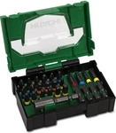 HiKOKI Bit-Box 1/4, 23-tlg., 25mm, schlagfest, inkl. magnetischem Bithalter, Gr&ouml;&szlig;e
