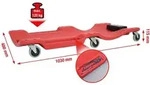 KS Tools Fahrbare Liege, L1030xB480xH115 mm