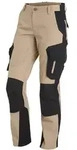 FHB Damen Bundhose Alma 125600 Gr. 40 beige/schwarz