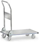 fetra Alu-Plattformwagen, Ladefl&auml;che 740 x 480 mm