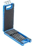 PFERD TOOLS Diamant-Hemmungsfeilen-Set 5-tlg. 140mm D126 (mittel) f&uuml;r kl. Geometrien