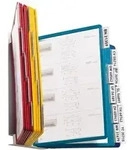 DURABLE Wandhalter VARIO 20, sortiert