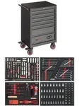 VIGOR Werkstattwagen Series M, mit Sortiment, 320-tlg., Anzahl Werkzeuge: 320