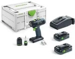 Festool Akku-Bohrschrauber T 18+3 HPC 4,0 I-Plus