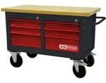 KS Tools Fahrbare Werkbank mit 6 Schubladen