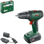 Bosch Akku-Zweigang-Bohrschrauber UniversalDrill 18V, incl. Akku PBA 1,5 Ah,