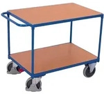 variofit Tischwagen 500 kg 1200x800 mm, 2 B&ouml;den