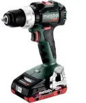 Metabo Akku-Bohrschrauber BS 18 LT BL, metaBOX 145, 18V 2x4Ah LiHD + ASC 55