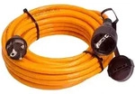 as-Schwabe Profi-Verl&auml;ngerungskabel 10 m H07BQ-F 3G2,5 orange