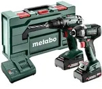 Metabo Akku Combo Set 2.8.1 18V, BS 18 + SSD 18 LT 200 BL, metaBOX 145 L