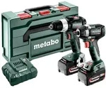 Metabo Akku Combo Set 2.9.3 18V, BS 18 LT BL + SSW 18 LT 300 BL, metaBOX 145 L
