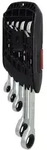 KS Tools GEARplus RINGSTOP-Ratschenringmaulschl&uuml;ssel-Satz, abgewinkelt, 5-tlg.