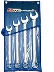 KS Tools CHROMEplus Ringmaulschl&uuml;ssel-Satz, abgewinkelt, 4-tlg