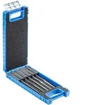 PFERD TOOLS Diamant-Hemmungsfeilen-Set 5-tlg. 140mm D46 (fein) f&uuml;r kl. Geometrien