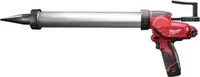 Milwaukee Akku-Kartuschenpresse M12 PCG/600A-201B, 1 Akku, Werkzeugtasche