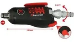 KS Tools 3/8 MONSTER Xtremelight Mini-Druckluft-Schlagschrauber mit Umschaltwippe,