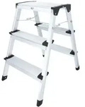 KS Tools Aluminium-Stufen-Stehleiter