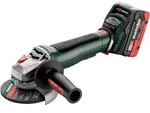 Metabo Akku-Winkelschleifer WPB 18 LT BL 11-125 Quick, metaBOX 165 L, 18V...