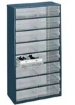 Raaco Schubladenmagazin Typ 1216-04 blau