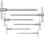 Swiss Tools T-Griff-Schraubendreher- Satz mit Gleitgriff 5-teilig 2,5-6mm