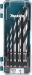 Makita Holzbohrer-Set 5-tlg., &Oslash; 4-10 mm