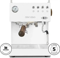 Ascaso 5W1S2PVST01, Ascaso Steel DUO PID wei&szlig; / white&wood