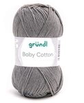 Gr&uuml;ndl Wolle Baby Cotton 50 g schiefer