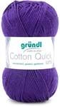 Gr&uuml;ndl Wolle Cotton Quick 50 g uni pflaume
