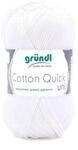 Gr&uuml;ndl Wolle Cotton Quick 50 g uni wei&szlig;