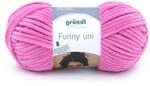 Gr&uuml;ndl Wolle Funny uni 100 g fuchsia