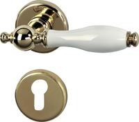 Alpertec PZ-Rosettengarnitur Nany Dr&uuml;cker/Dr&uuml;cker gold