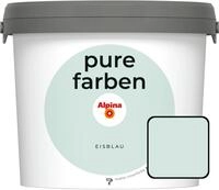 Alpina Pure Farben Wandfarbe eisblau 2,5 L