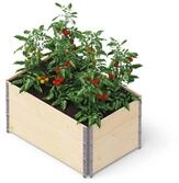 Upyard Palettenrahmen Hochbeet 3er-Set 120 x 80 cm